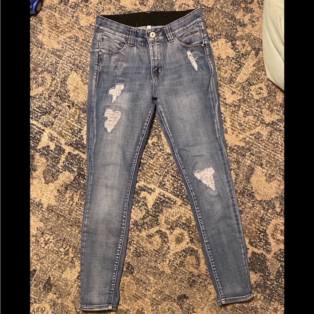 High Rise Jag Skinny Jeans Size 8